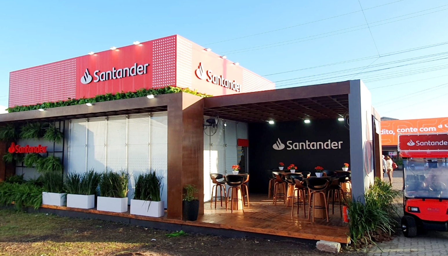 Santander oferece 20% de desconto nas taxas de consórcio durante a 48ª Expointer