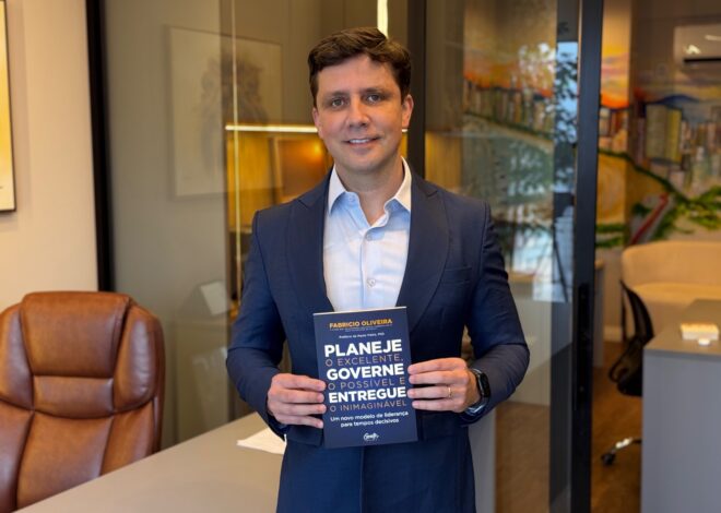 De Balneário Camboriú à “Dubai Brasileira”: Fabrício Oliveira lança livro sobre propósito e liderança transformadora