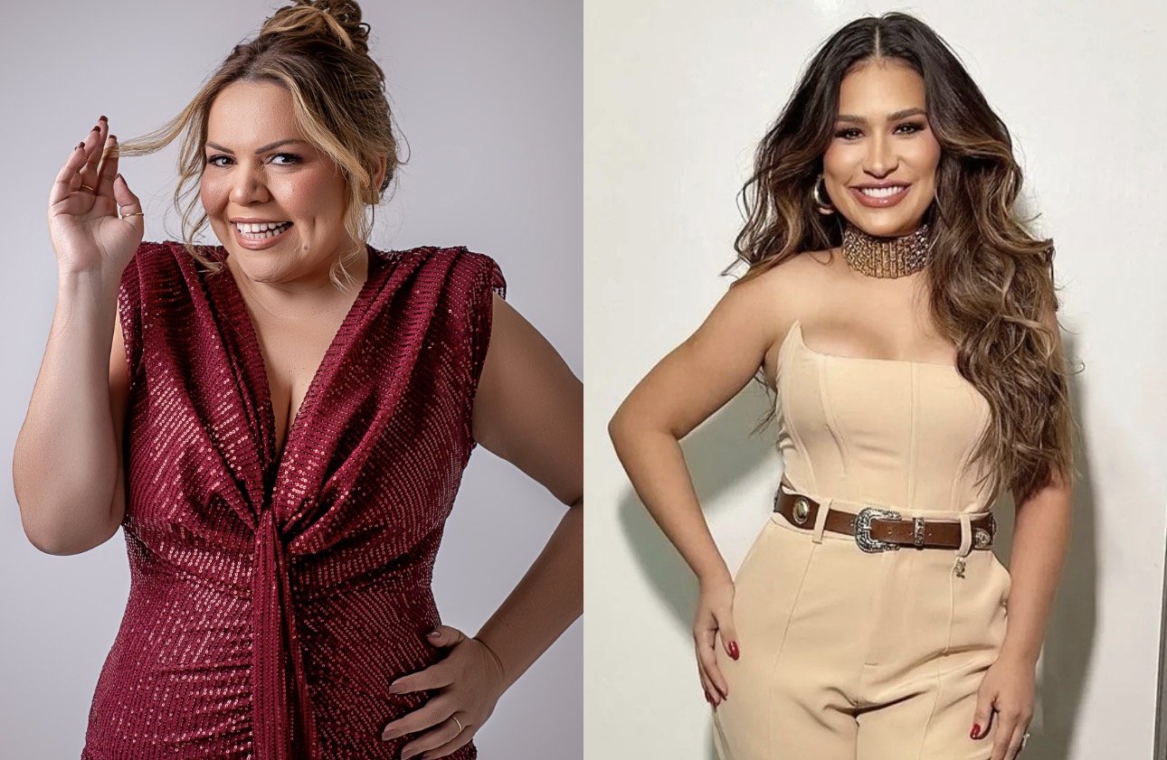 Priscila Meireles agita o início do ano em Florianópolis ao lado de Simone Mendes no Stage Music Park