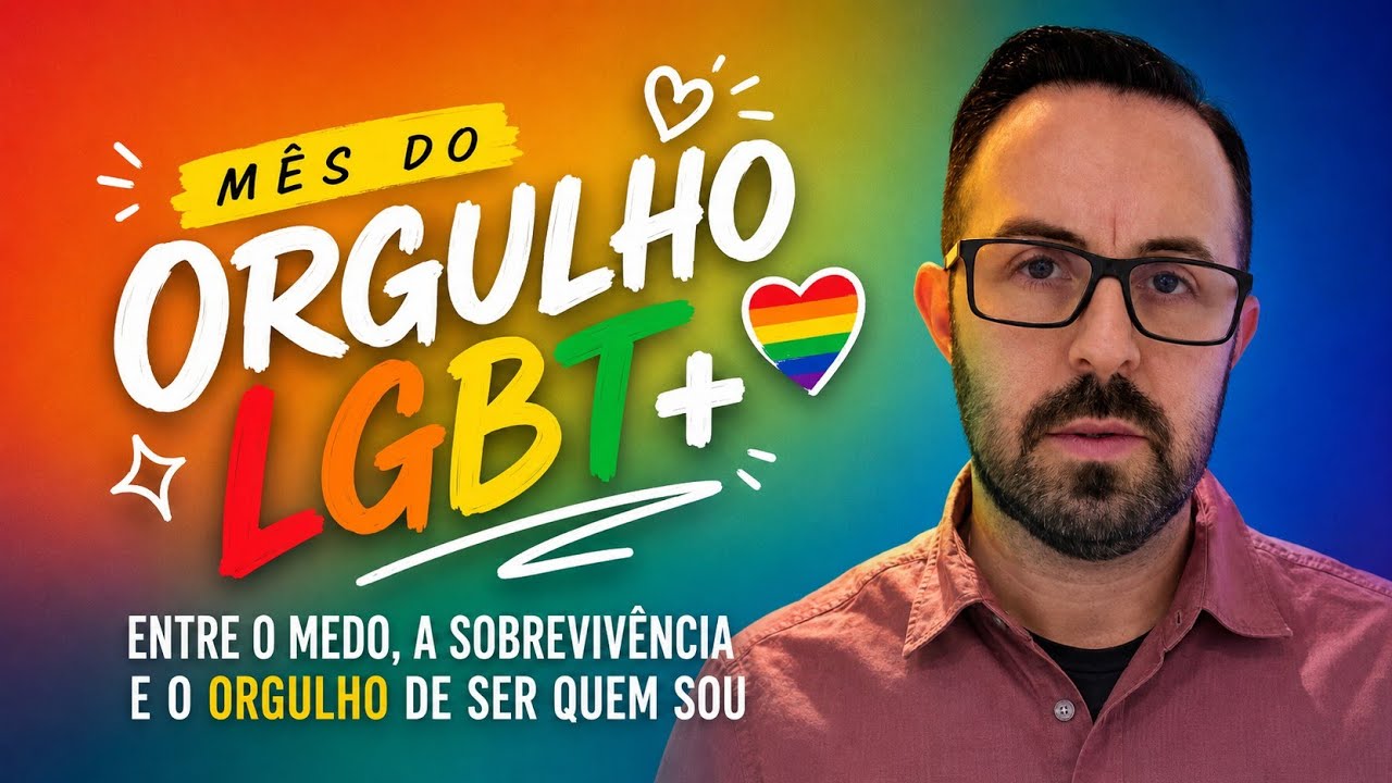 Psicólogo de Minas Gerais lança vídeo-desabafo sobre orgulho LGBT+ e impactos do preconceito na saúde mental
