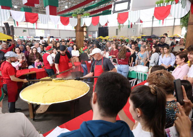 Festa italiana reúne gastronomia, música e tradição em quatro dias de programação em Joinville