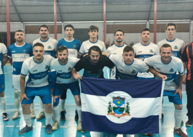 SME Princesa empata e garante vaga na próxima fase do Regional de Futsal